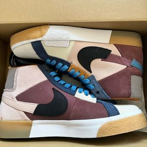 Nike Blazers Mid Mosaic brown